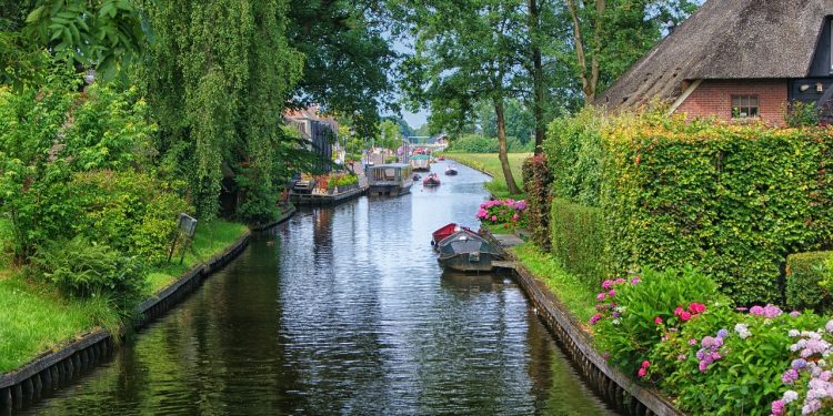 Pfingsturlaub in den Niederlande. Giethoorn